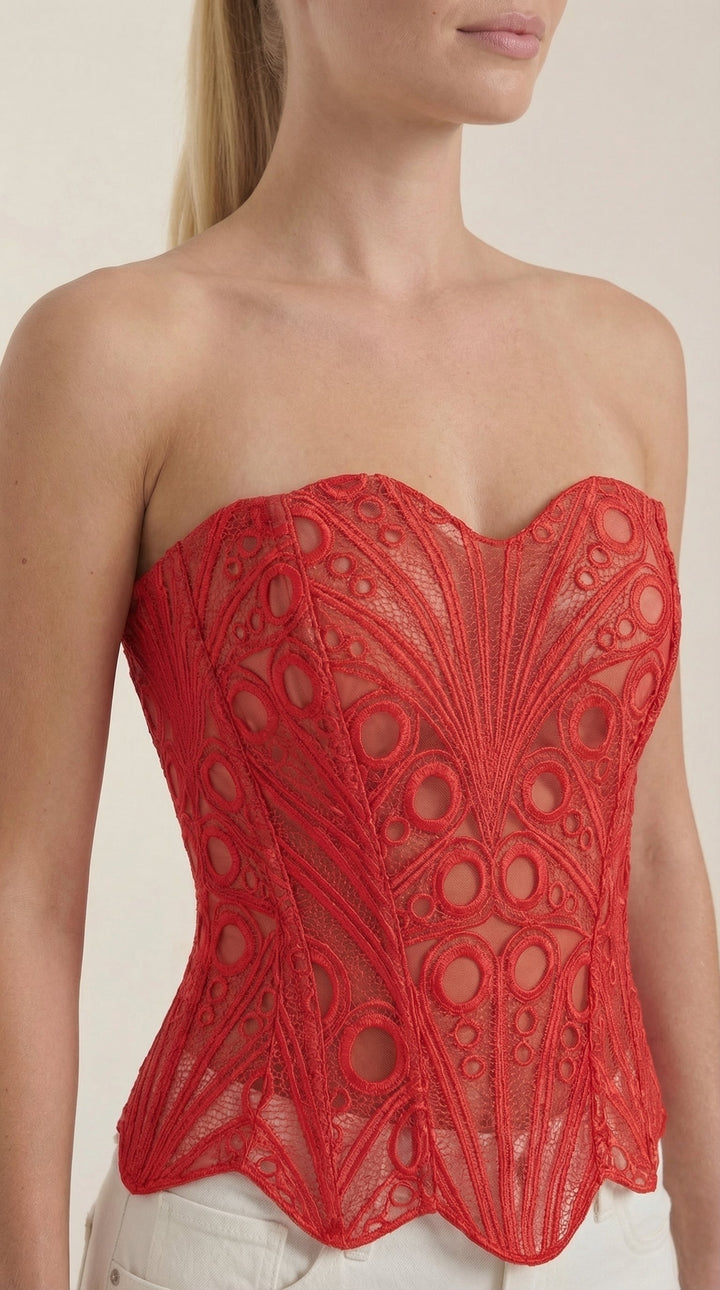Robyn Strapless: Elegante Corset