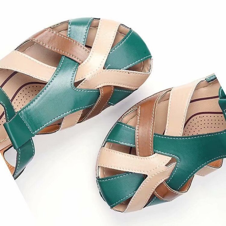 DARCY - WEDGE SANDALS