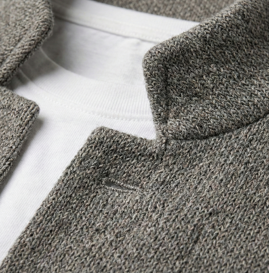 Jonas | Moderne Gebreide Blazer