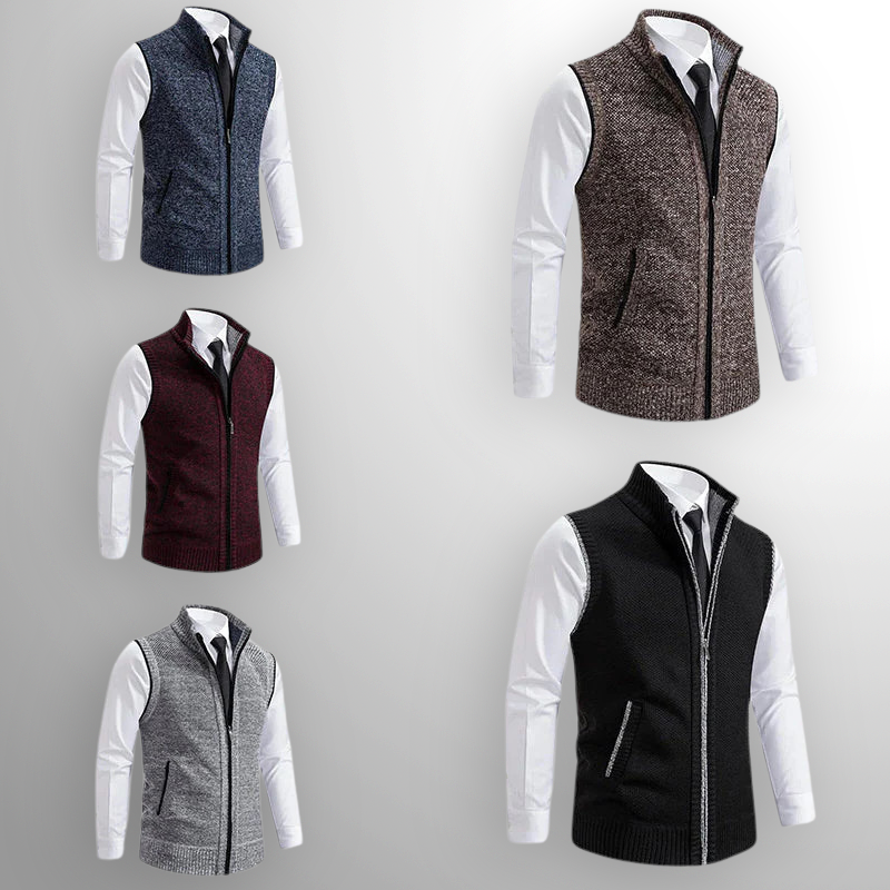Willem | Tijdloos Rits Vest