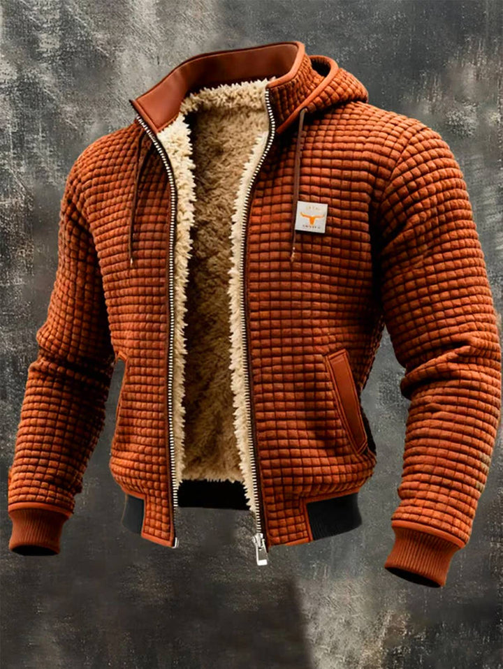Sebastiaan® | Retrojack met Capuchon en Rits