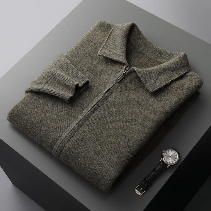 Emile | Wollen Zip Trui