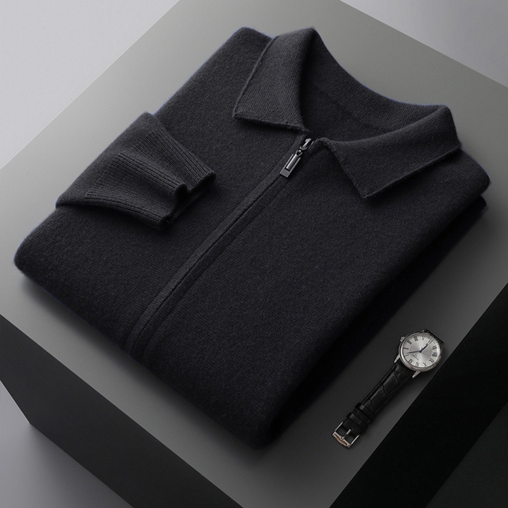 Emile | Wollen Zip Trui