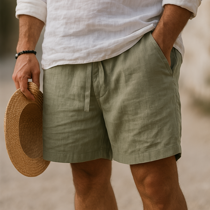 Willem | Linnen Shorts voor Heren