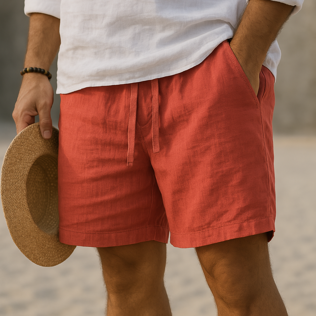 Willem | Linnen Shorts voor Heren